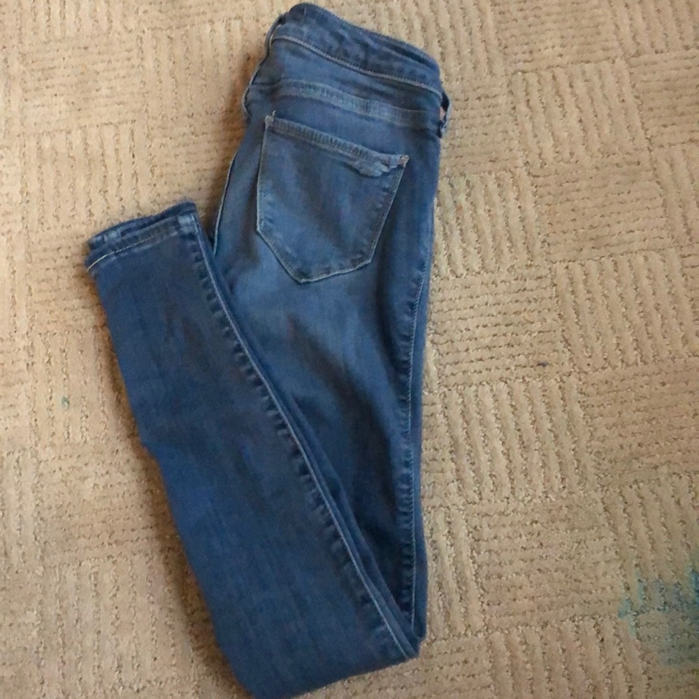 hollister low rise jean legging